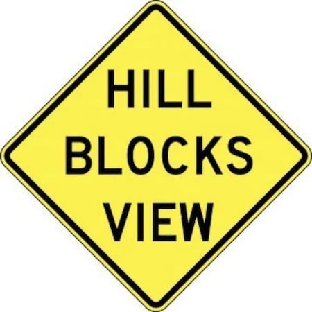 Accuform SURFACE  DRIVING CONDITIONS SIGN FRW772DP FRW772DP